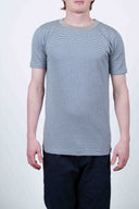 ADAPT0R t-shirt, grey matter / metallic blue