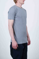 ADAPT0R t-shirt, grey matter / metallic blue