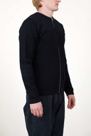 TORSO full zip, navy blue