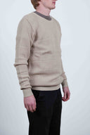 META crew neck, desert sand