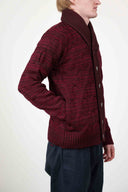 MEMENTO cardigan, oxblood mix