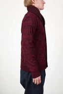 MEMENTO cardigan, oxblood mix