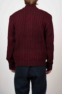 ION cardigan, oxblood mix