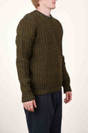 ION sweater, dark army mix