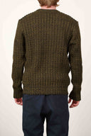 ION sweater, dark army mix