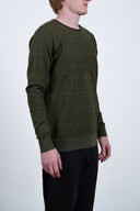 EXIT crew neck, army moss