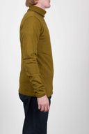 ALTER roll neck, dry grass blend