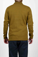ALTER roll neck, dry grass blend