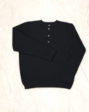 STAMINA half placket, navy blue (fw)