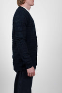 BABEL cardigan, medium blue mix