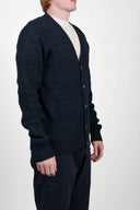 NET cardigan, dark blue