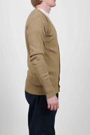 SUB cardigan, army camel
