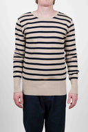 SUB crew neck, desert sand / marine