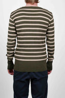 SUB crew neck, army moss / desert sand