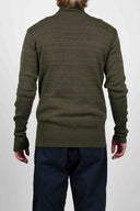 SUB short zip, army moss