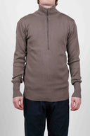 SUB short zip, clay grey