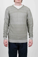 LINKS sweater, grey melange