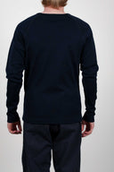 SYMBOL crew neck, marine