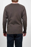 SYMBOL crew neck, black olive