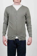 SIDE cardigan, top grey melange