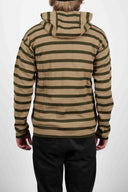 FUNDAMENTAL hoodie jacket, army camel / army moss