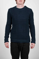 HOMEOSTASIS crew neck, blue gene
