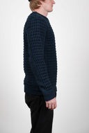 HOMEOSTASIS crew neck, blue gene