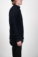 MOMENT cardigan, navy blue mix