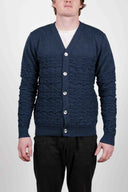HABITAT cardigan, triple blue