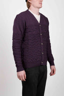 HABITAT cardigan, purple melange