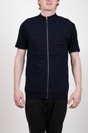 ITERATION zip vest, dark blue
