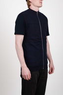 ITERATION zip vest, dark blue