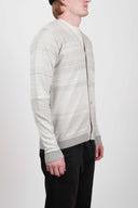 ITERATION cardigan, grey melange