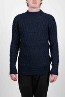 STARK sweater, triple blue mix
