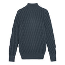 STARK cardigan, faded mineral blue