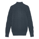 STARK cardigan, faded mineral blue