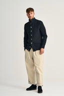 STARK cardigan, molten grey
