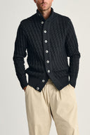 STARK cardigan, molten grey