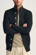 STARK cardigan, molten grey