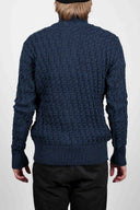 STARK cardigan, triple blue