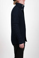 STARK cardigan, ocean blue