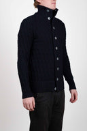 STARK cardigan, navy blue