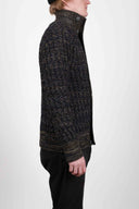 STARK cardigan, navy blue mix