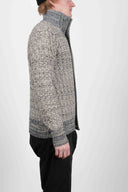 STARK cardigan, silicium noise mix