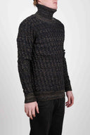 STARK roll neck, navy blue mix