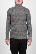 STARK roll neck, triple grey mix