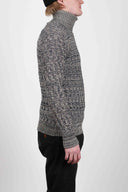 STARK roll neck, triple grey mix
