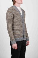 EMERGENT cardigan, grey melange
