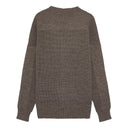 RANK-III cardigan, terra brown (f)