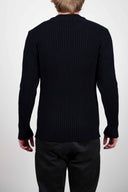 FANG crew neck, navy blue